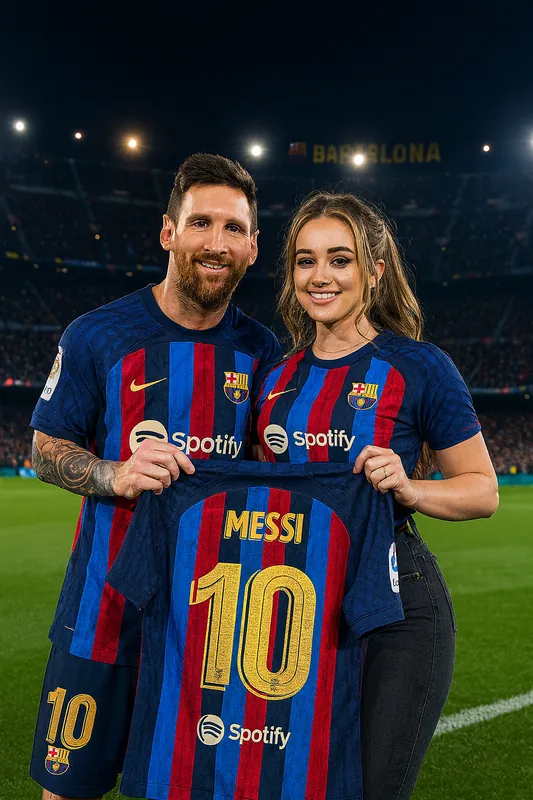 Photo with Messi In Ground - Thumbnail 4